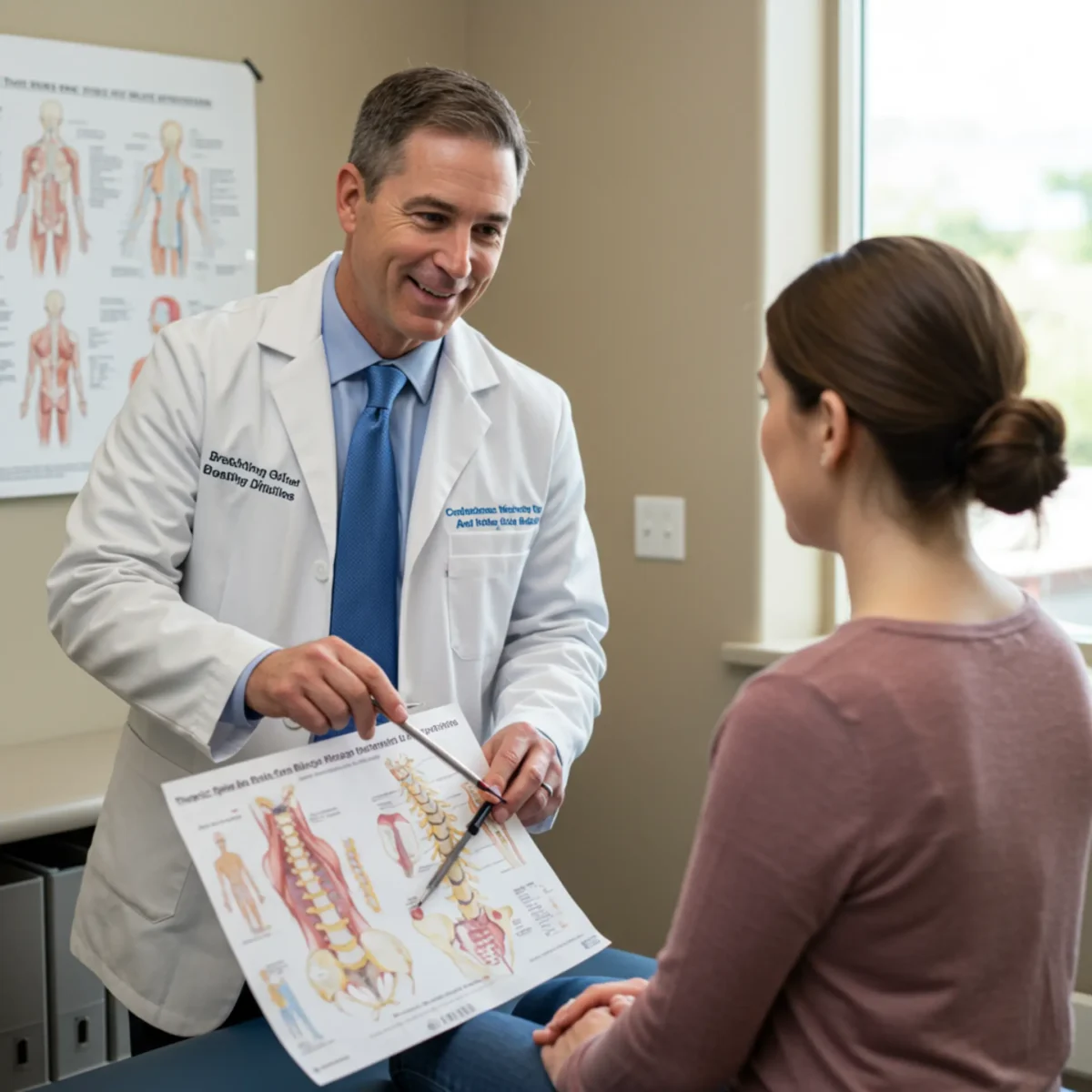 Thoracic Spine and Ribcage Dysfunctions, Adaptive Spinal Misalignments, and Breathing  Difficulties